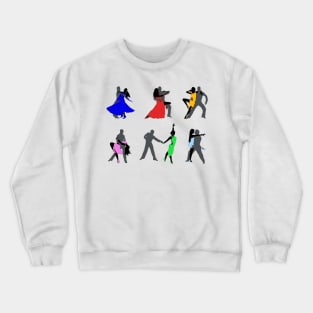 Ballroom Dancing Couples, Crewneck Sweatshirt